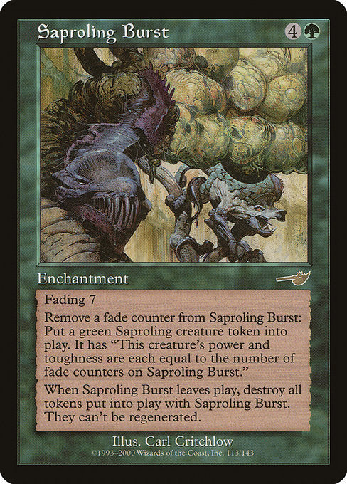NEM: Saproling Burst (Foil)