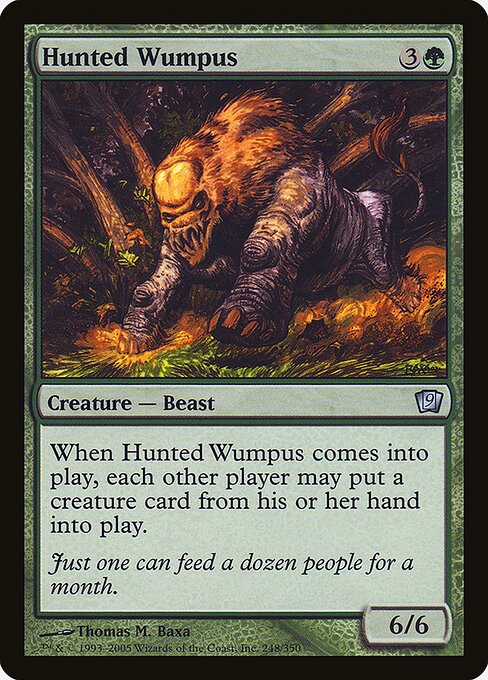 9ED: Hunted Wumpus (Foil)