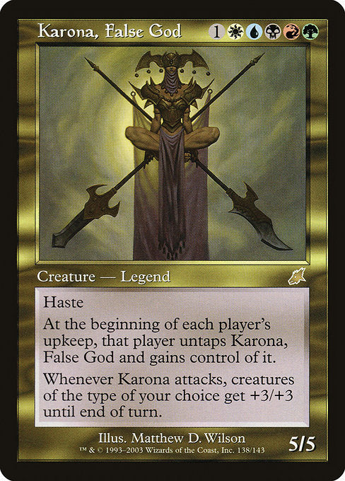 SCG: Karona, False God