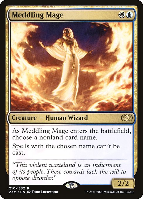 2XM: Meddling Mage (Foil)