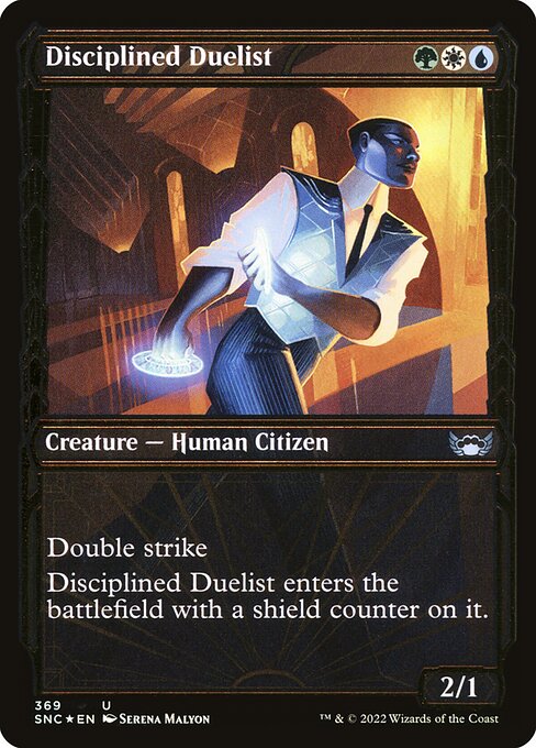 SNC: Disciplined Duelist (Gilded Foil)