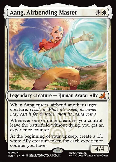 TLE: Aang, Airbending Master (Foil)