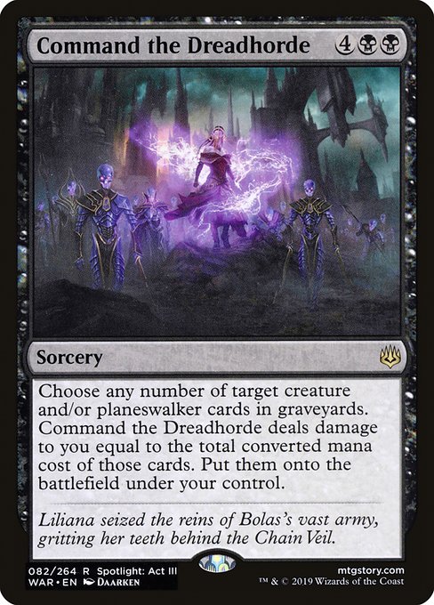 WAR: Command the Dreadhorde (Foil)