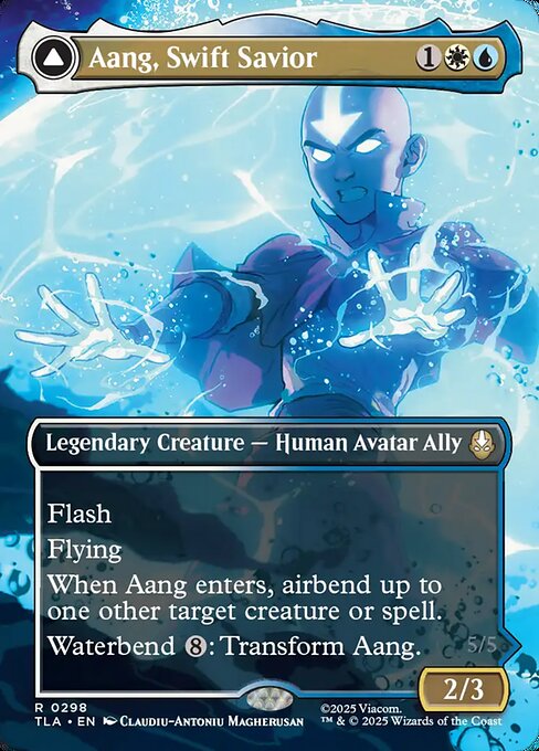 TLA: Aang, Swift Savior (0298) (Borderless)