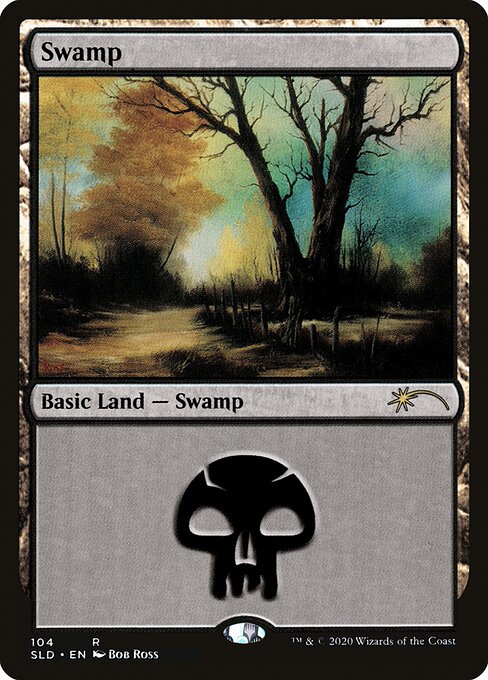SLD: Swamp (104) (Bob Ross) (Foil)