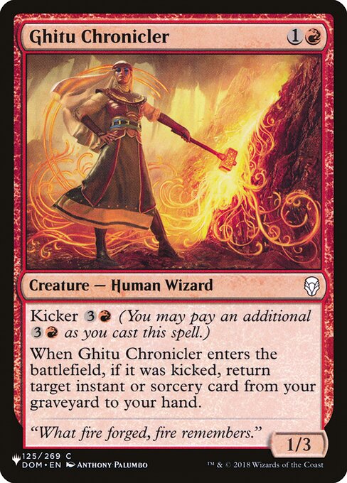 PLST: Ghitu Chronicler