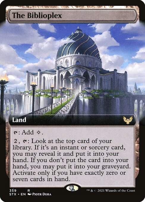 STX: The Biblioplex (Extended Art) (Foil)