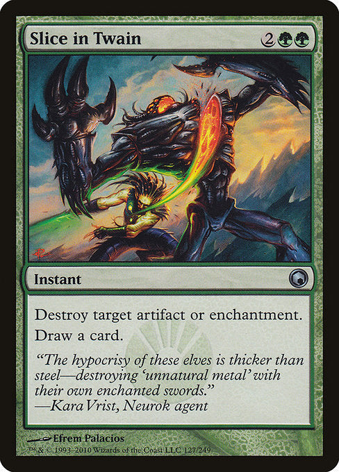 SOM: Slice in Twain