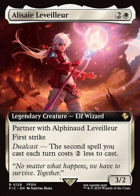 FIC: Alisaie Leveilleur (Extended Art) (Foil)