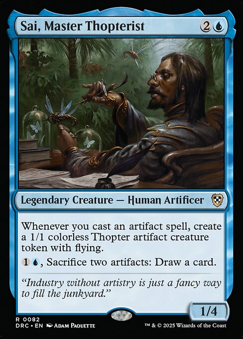 DRC: Sai, Master Thopterist