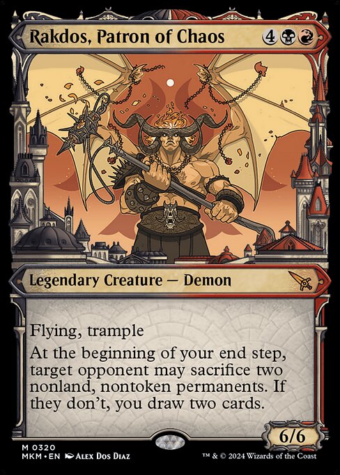 MKM: Rakdos, Patron of Chaos (Showcase) (0320)