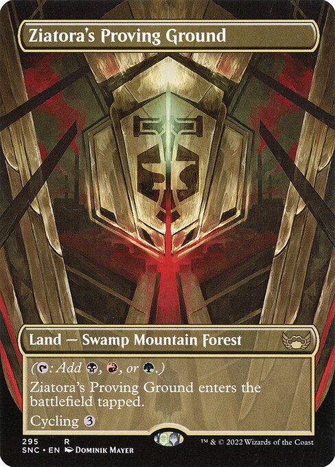 SNC: Ziatora's Proving Ground (Borderless) (Foil)