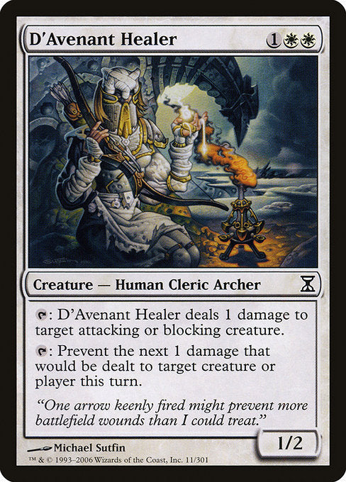 TSP: D'Avenant Healer