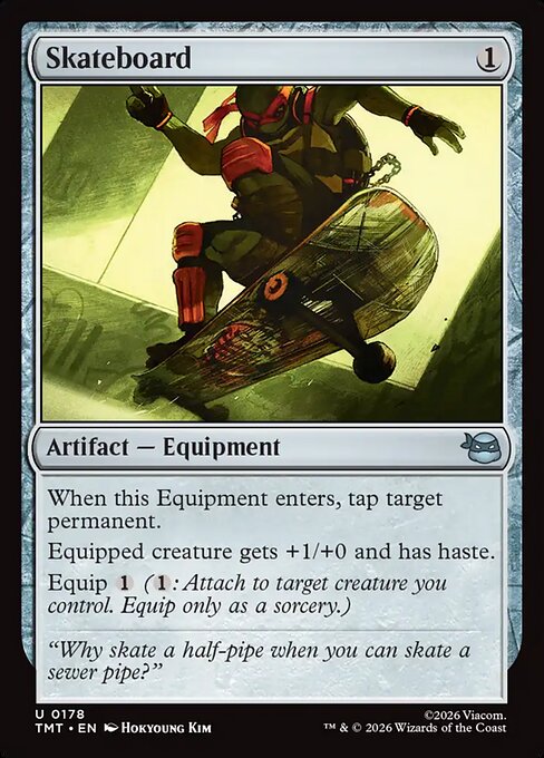 TMT: Skateboard (Foil)