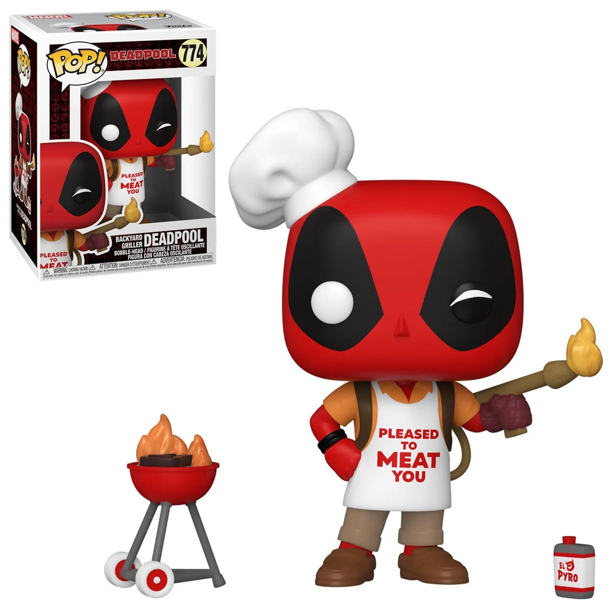 Deadpool 30th Anniversary Backyard Griller Deadpool Funko Pop! Vinyl Figure (774)