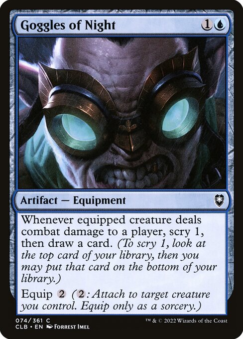CLB: Goggles of Night (Foil)