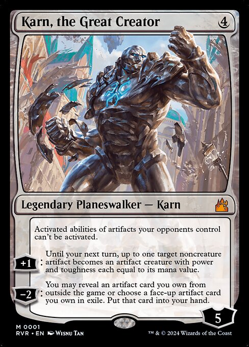 RVR: Karn, the Great Creator