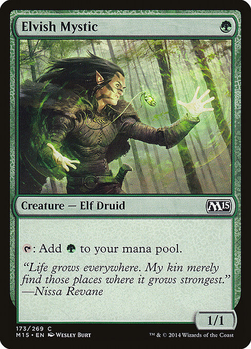 M15: Elvish Mystic (Foil)