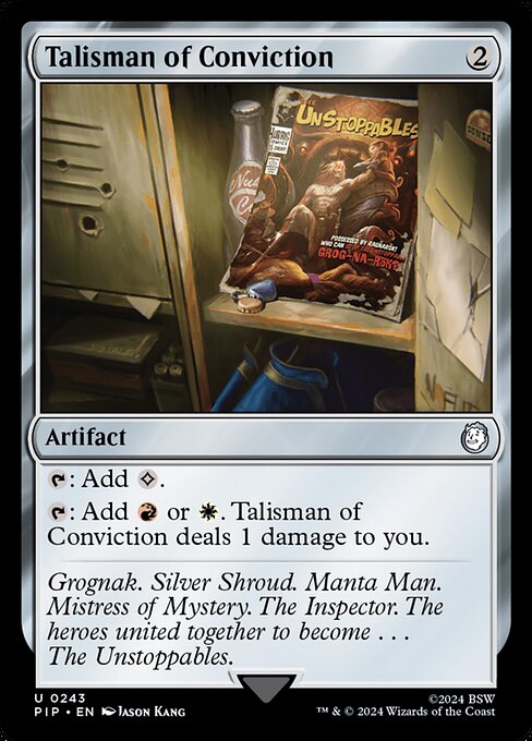 PIP: Talisman of Conviction