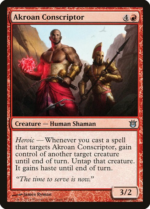 BNG: Akroan Conscriptor (Foil)