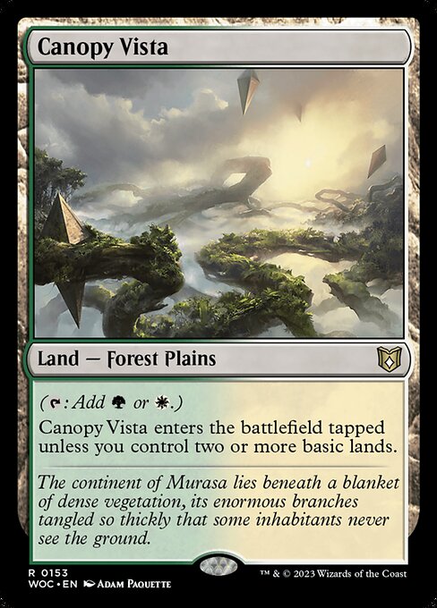 WOC: Canopy Vista