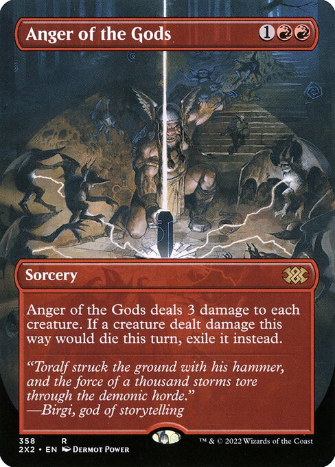 2X2: Anger of the Gods (Borderless)