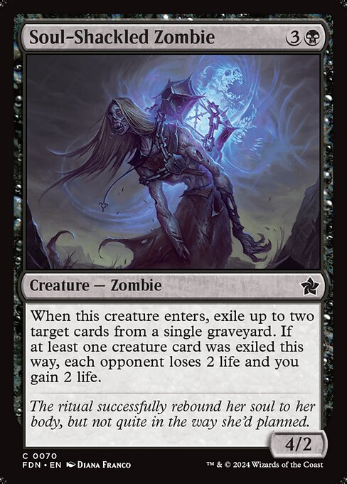 FDN: Soul-Shackled Zombie (Foil)