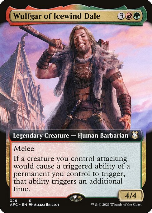AFC: Wulfgar of Icewind Dale (Extended Art)