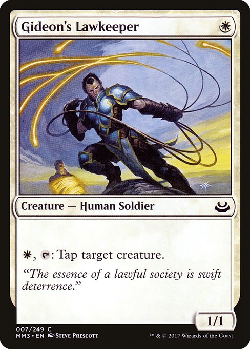 MM3: Gideon's Lawkeeper