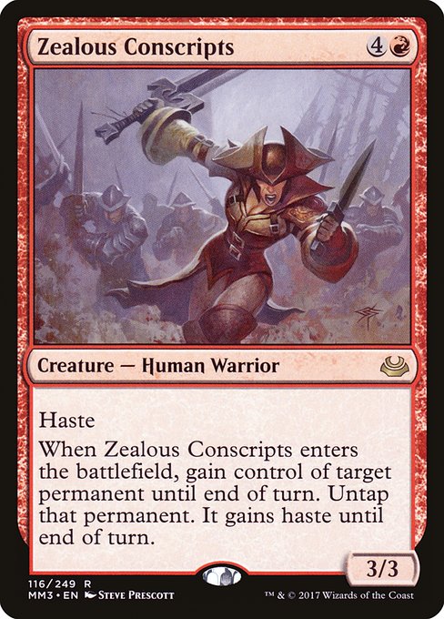 MM3: Zealous Conscripts