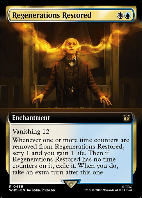 WHO: Regenerations Restored (Extended Art) (Foil)