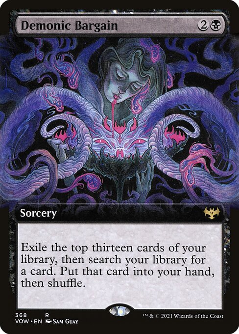 VOW: Demonic Bargain (Extended Art) (Foil)