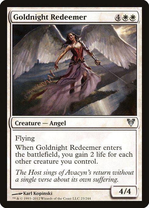 AVR: Goldnight Redeemer