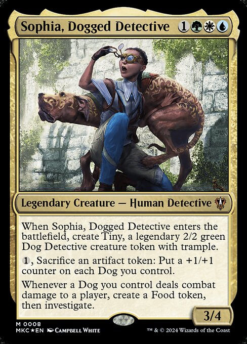 MKC: Sophia, Dogged Detective (Foil)