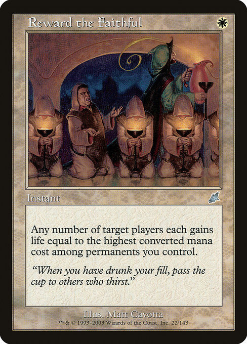 SCG: Reward the Faithful (Foil)