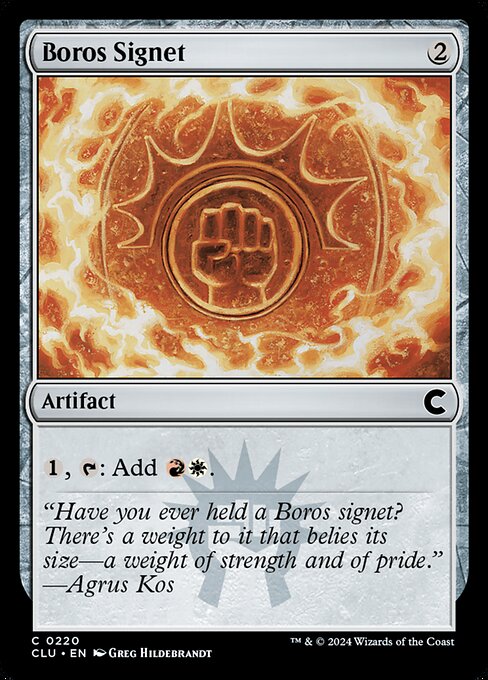 CLU: Boros Signet