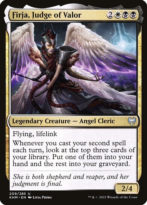 KHM: Firja, Judge of Valor (Foil)