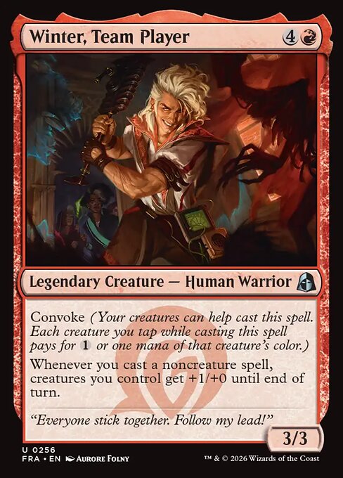 FRA: Winter, Team Player (Foil)