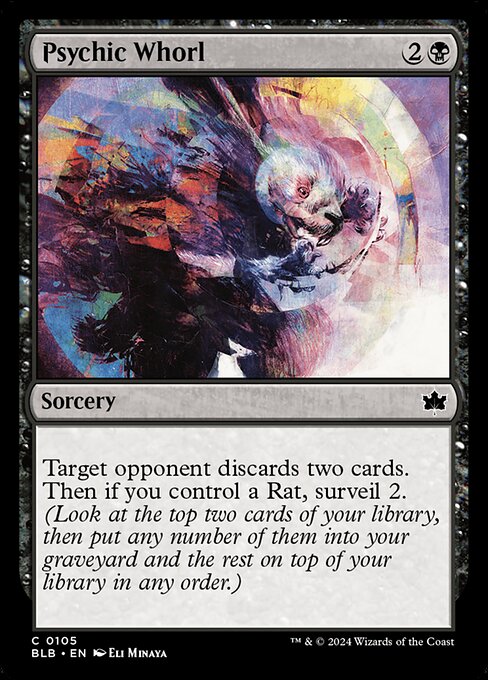 BLB: Psychic Whorl (Foil)
