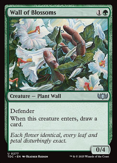 TDC: Wall of Blossoms