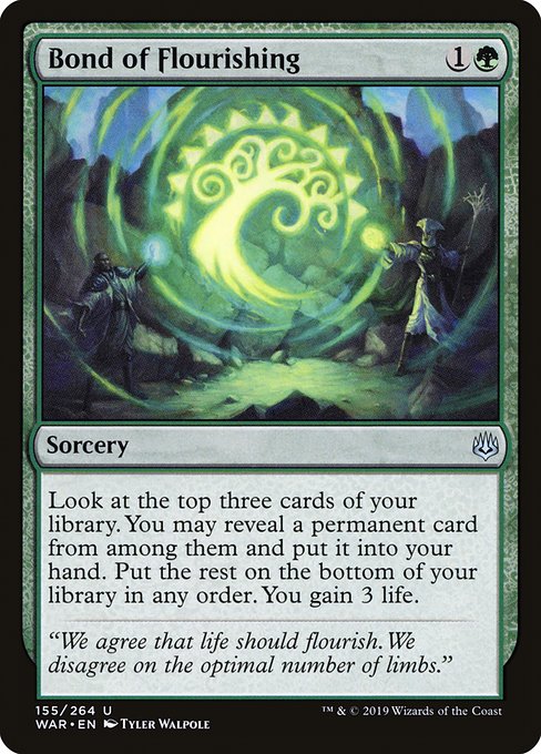 WAR: Bond of Flourishing