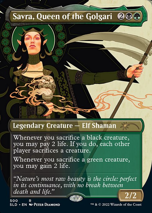 SLD: Savra, Queen of the Golgari