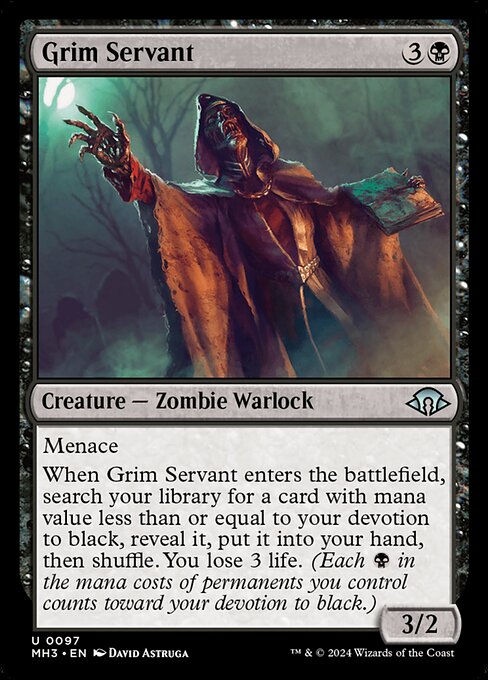 MH3: Grim Servant (Foil)