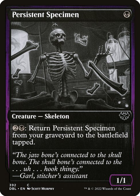 DBL: Persistent Specimen (Foil)