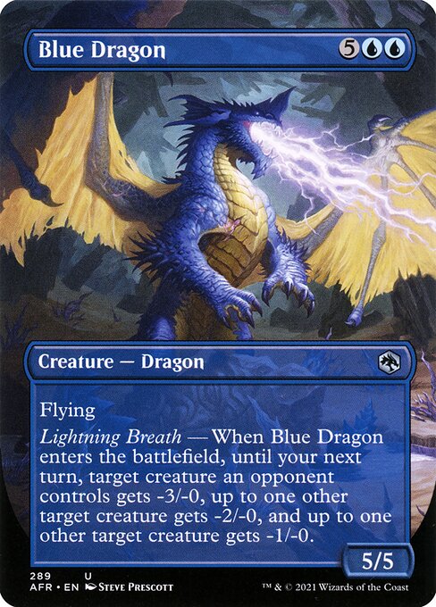 AFR: Blue Dragon (Borderless)