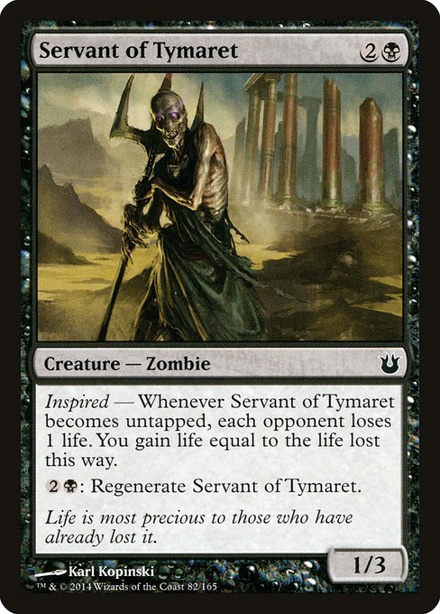 BNG: Servant of Tymaret