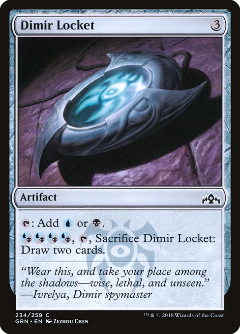 GRN: Dimir Locket (Foil)