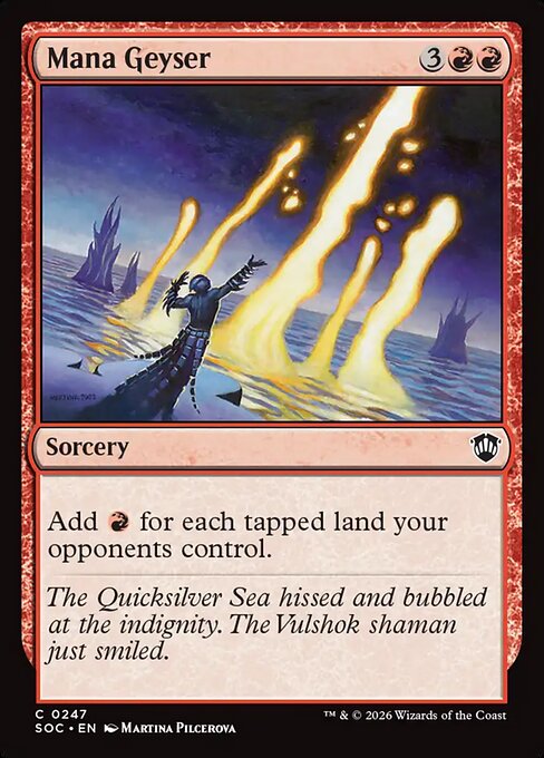 SOC: Mana Geyser