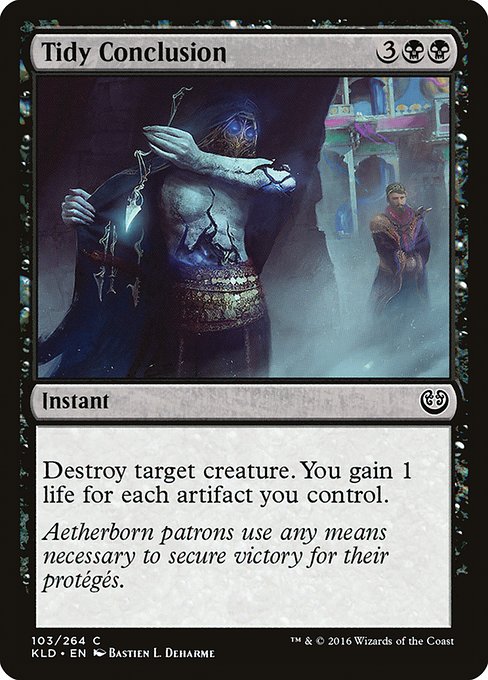 KLD: Tidy Conclusion (Foil)