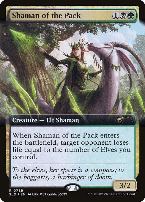 SLD: Shaman of the Pack (Extended Art) (Foil)